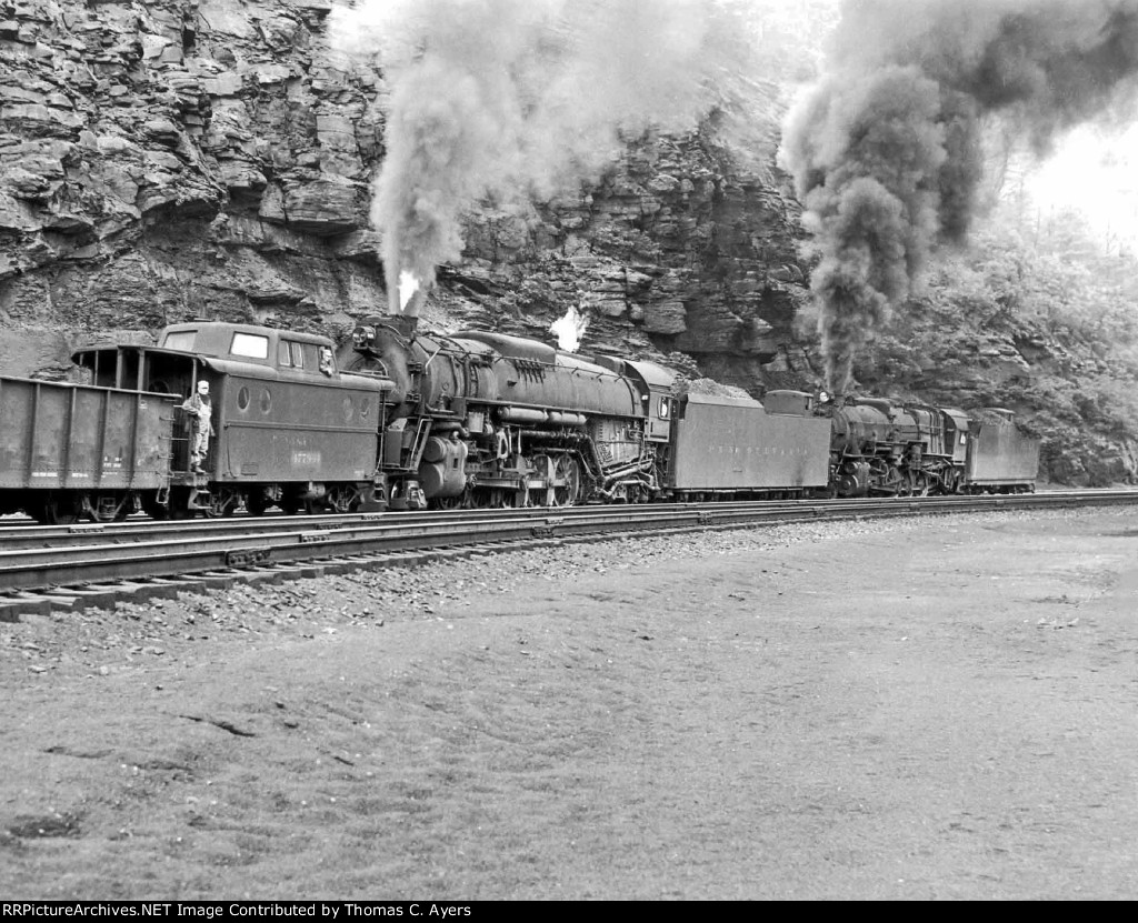 PRR Westbound Freight, #2 of 2, c. 1948